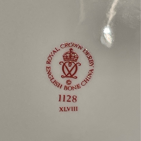 Royal Crown Derby flutes dessert plates - Picture 2 of 4